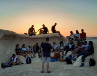 פתיחת תכנית מנהיגות בצופר הערבה התיכונה 